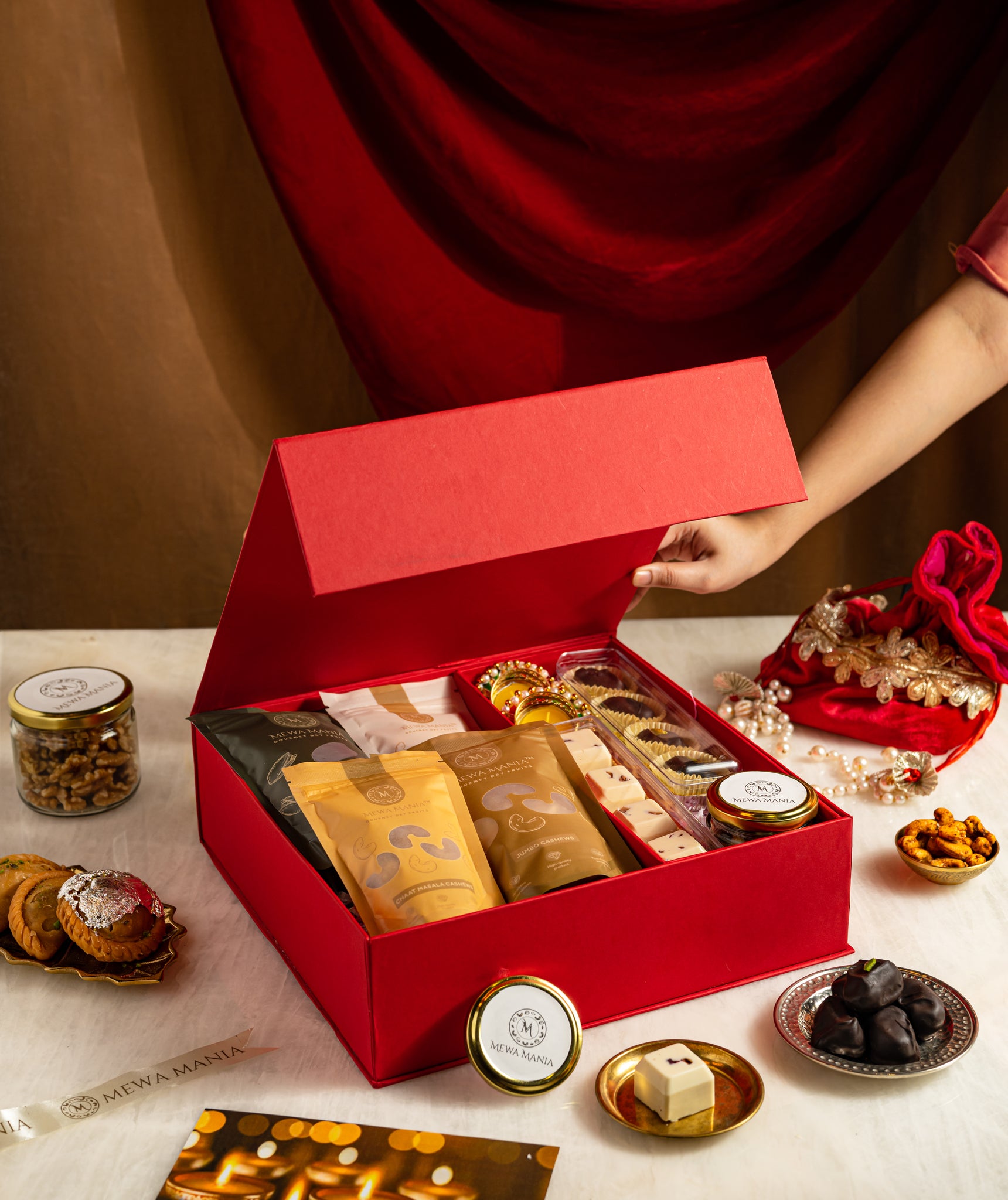 Regal Red Gift Box